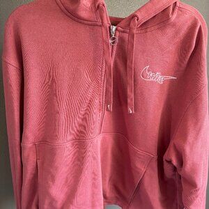 Nike cropped quarter zip